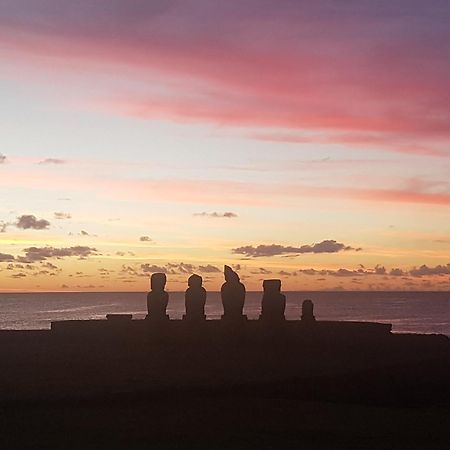Cabanas Isla De Pascua Hanga Roa Exteriér fotografie